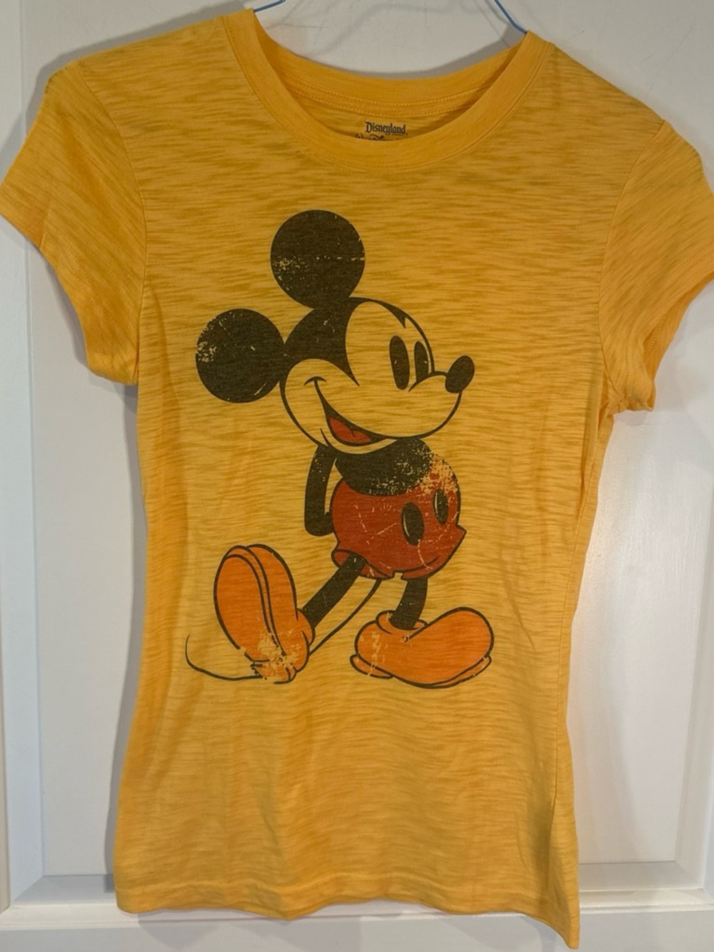 Disneyland Yellow Mickey Mouse Graphic Tee